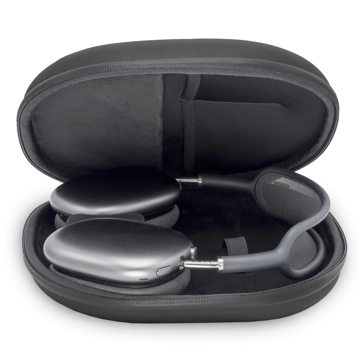 Textured Silicone AirPods Max Travel Case | Black - Image 5