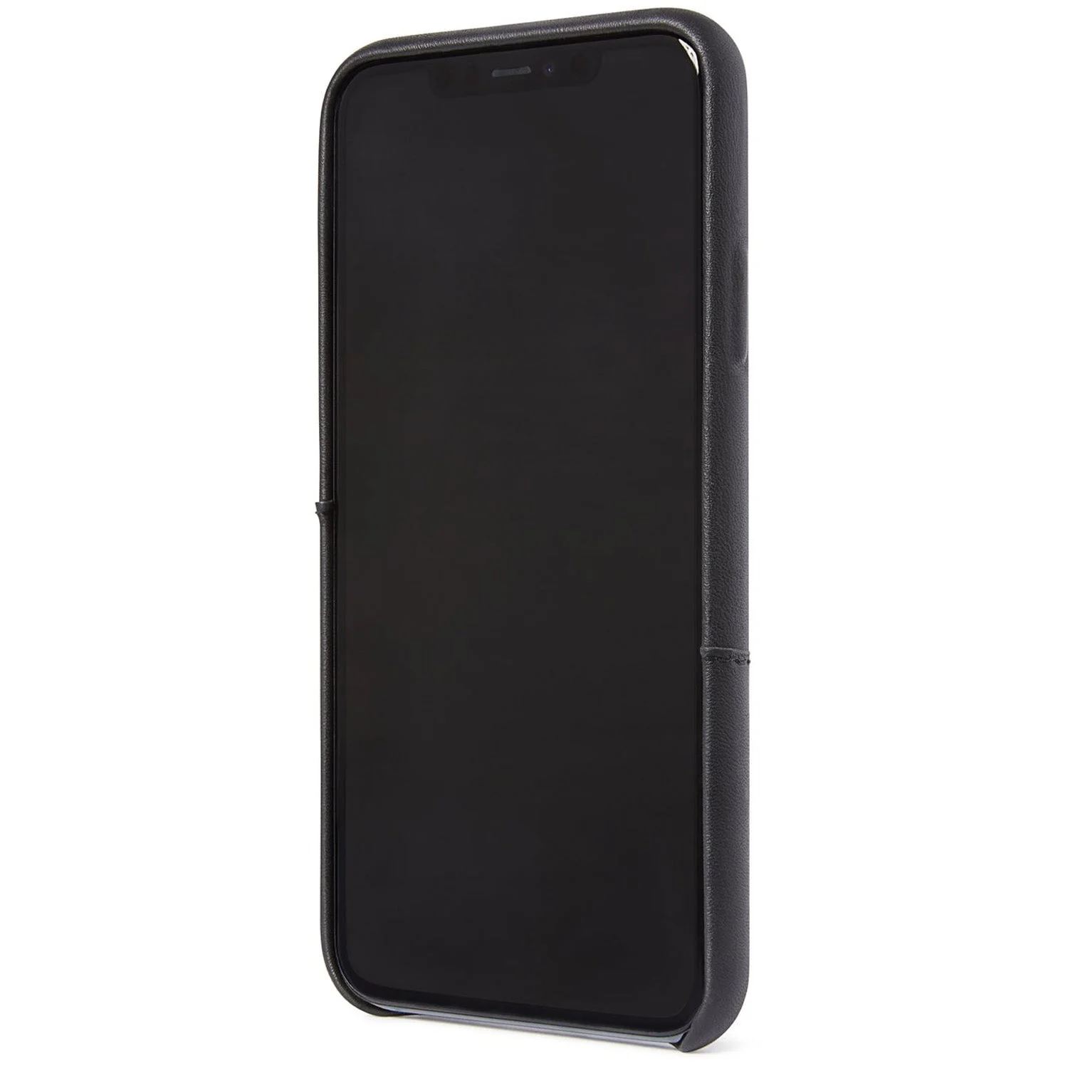 Leather Back Cover Card Case | Black - Image 11