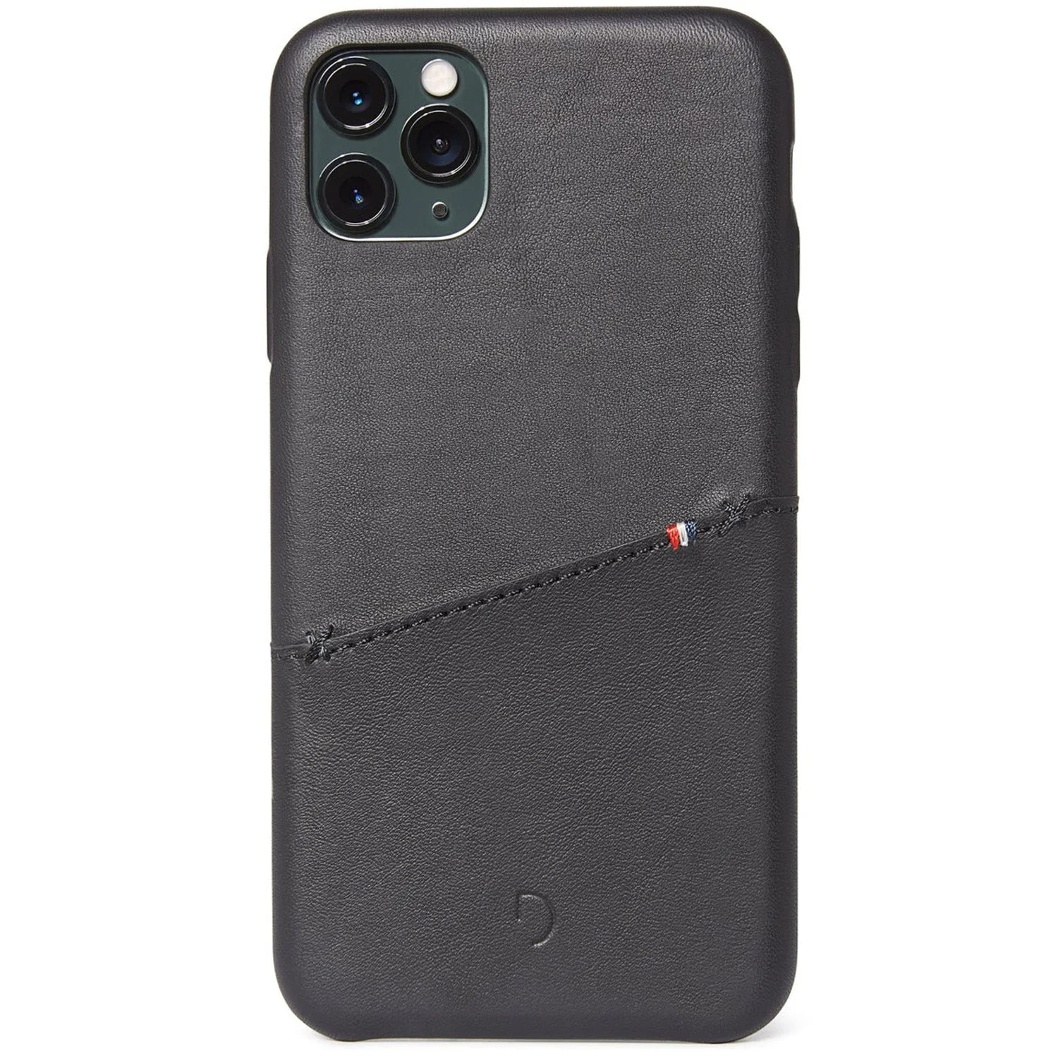Leather Back Cover Card Case | Black - Image 5