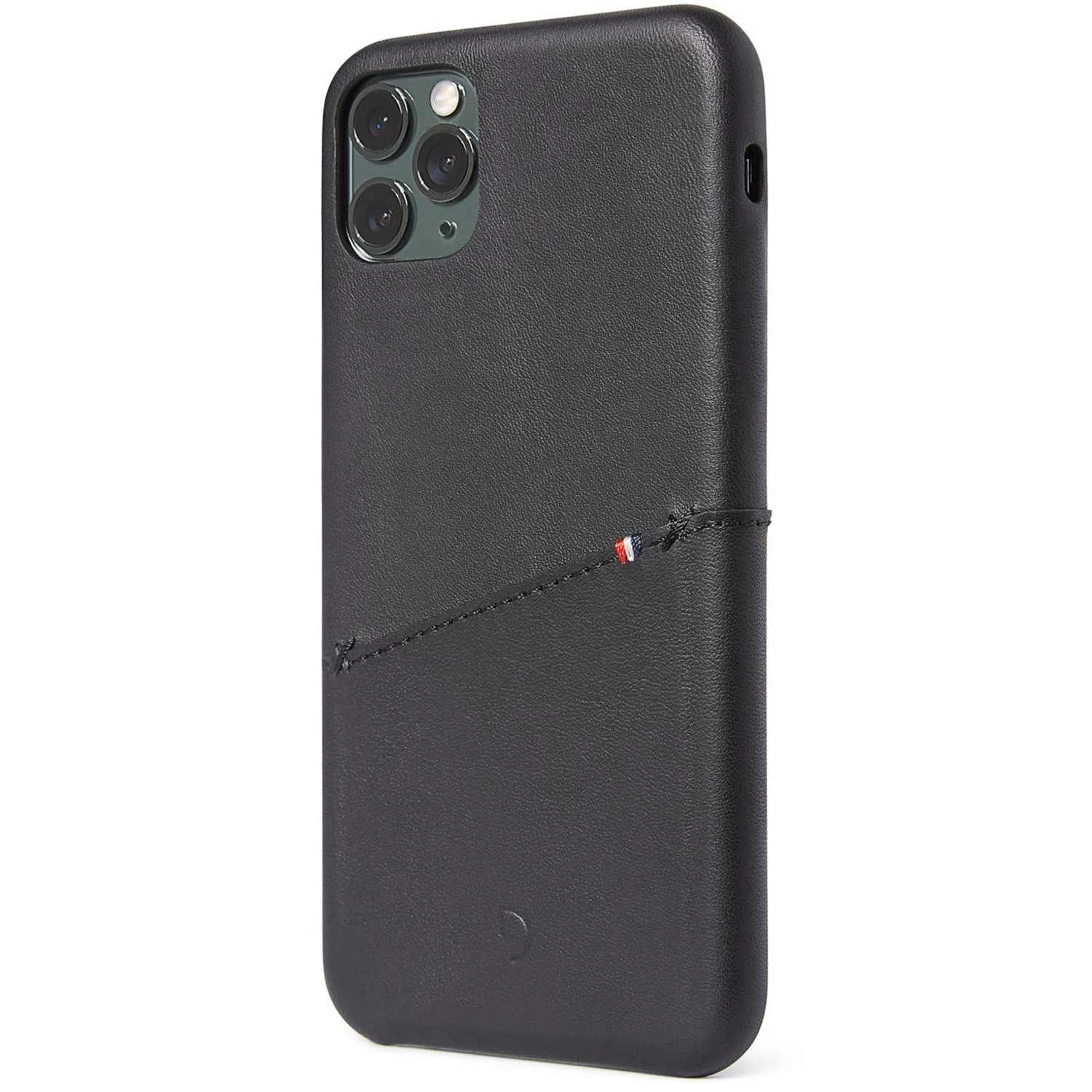 Leather Back Cover Card Case | Black - Image 6
