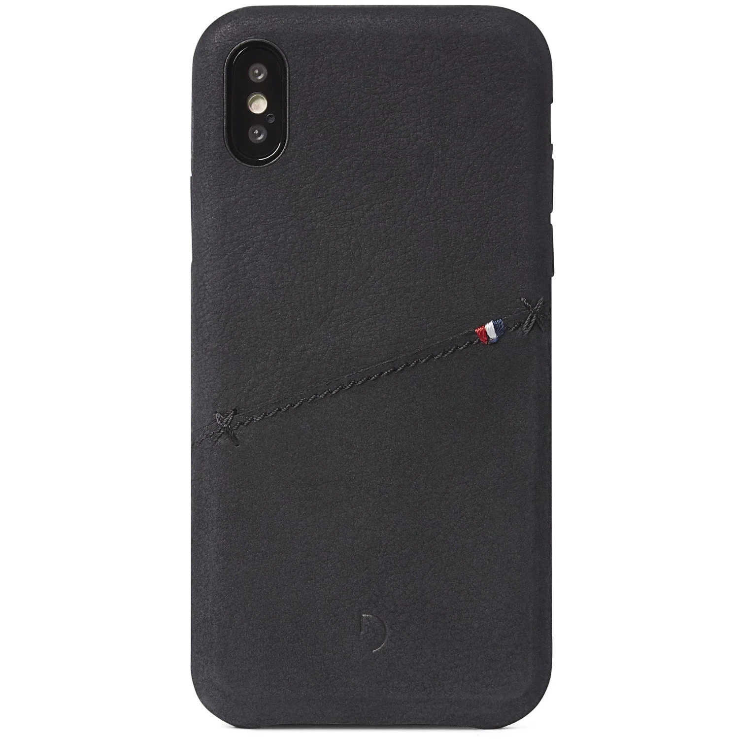 Leather Back Cover Card Case | Black - Image 5