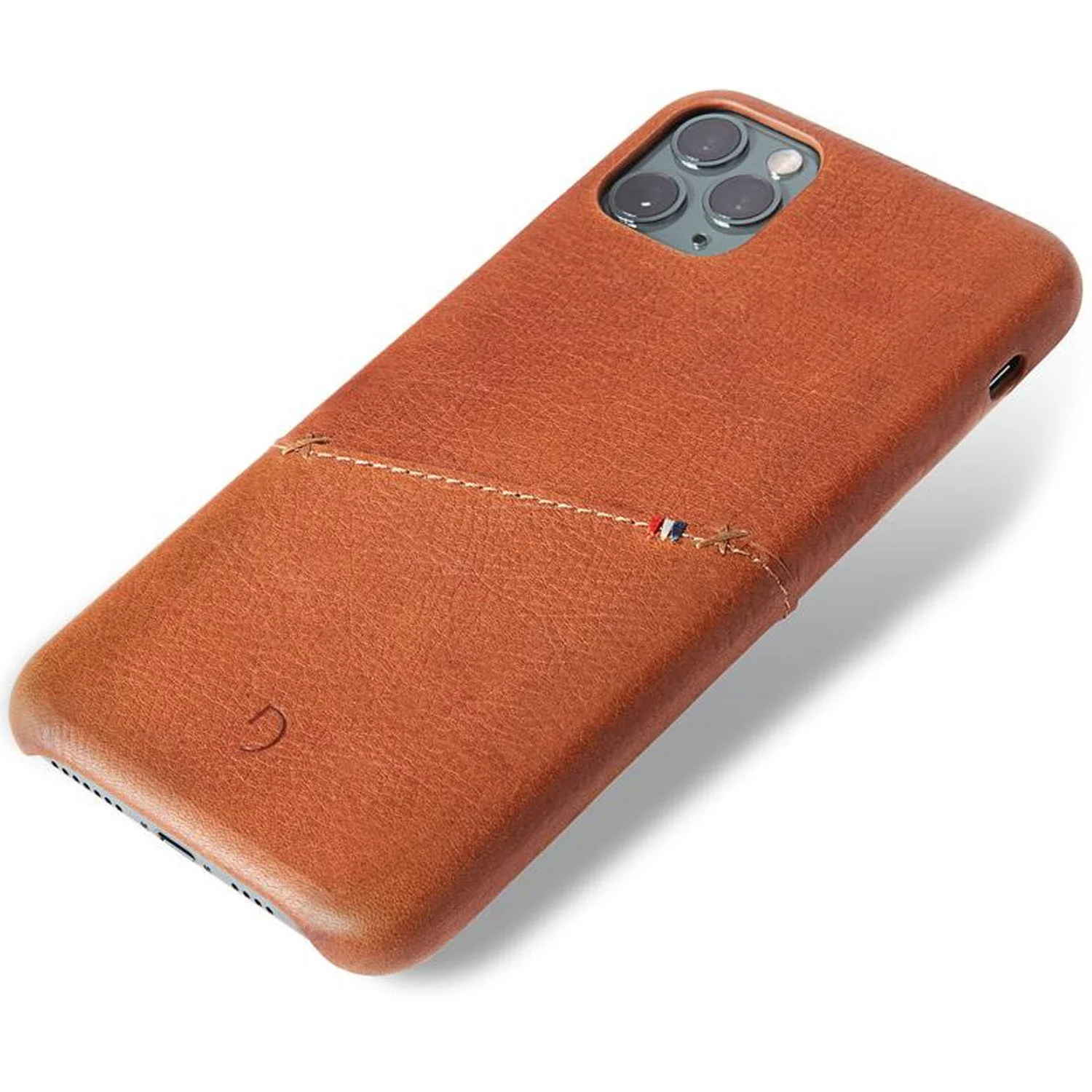 Leather Back Cover Card Case | Brown - Image 8