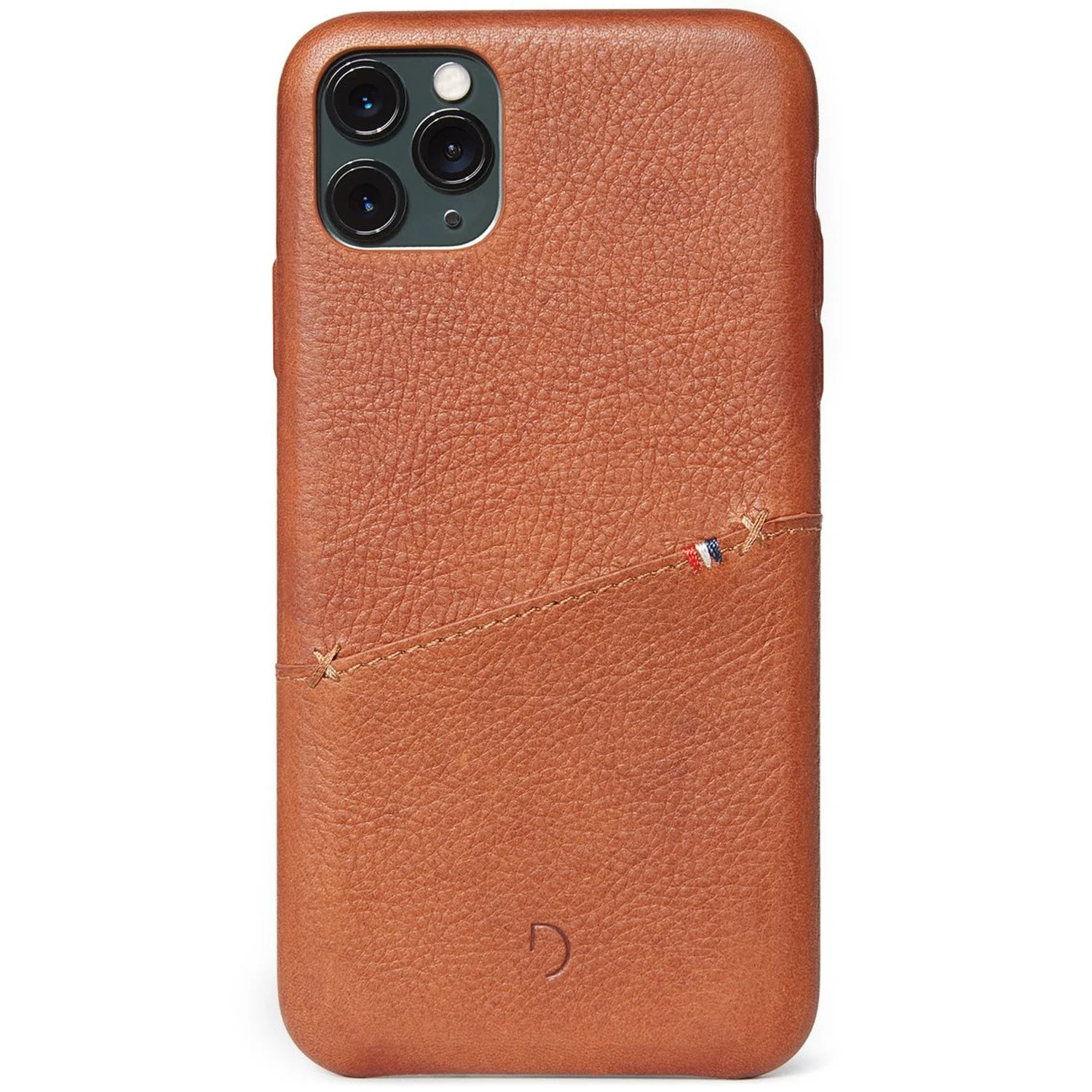 Leather Back Cover Card Case | Brown - Image 9