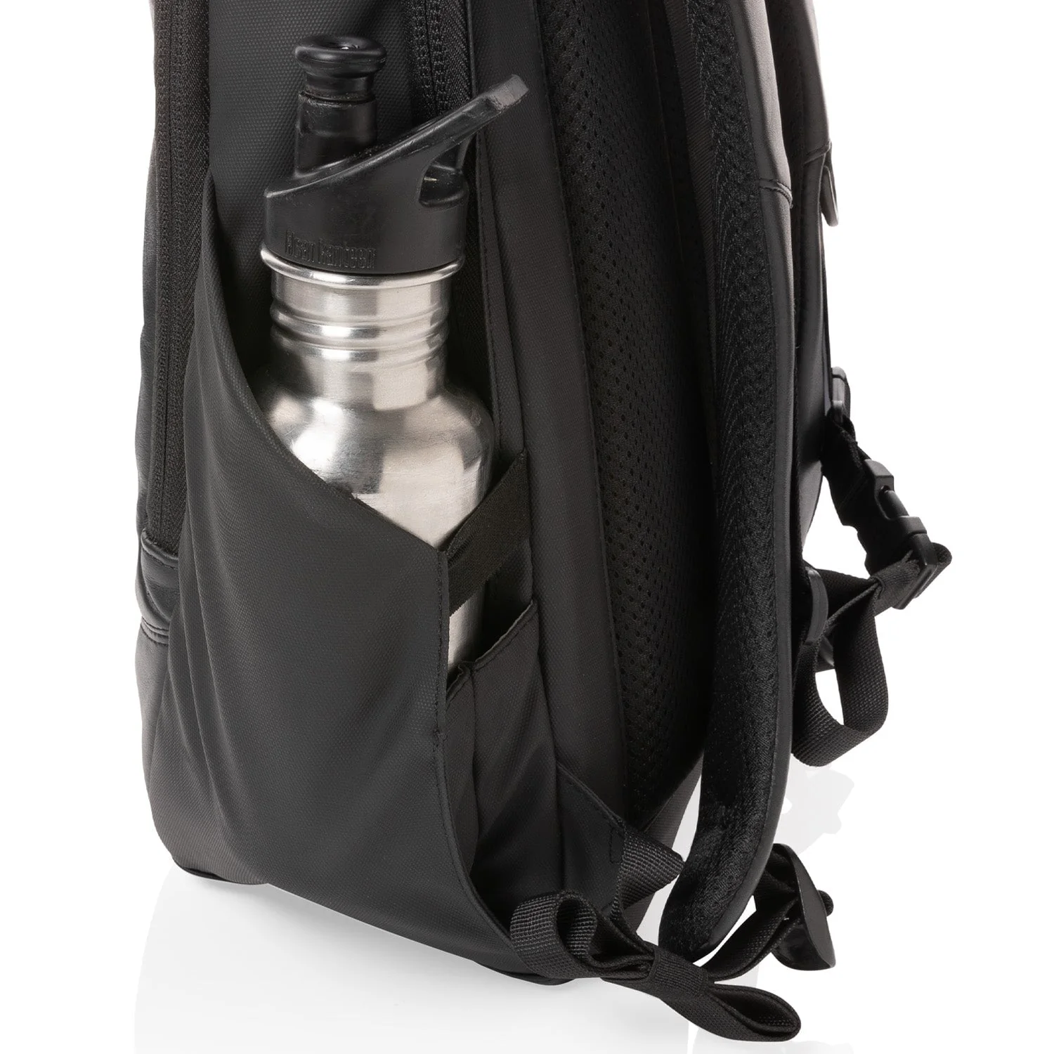Leather Backpack | Black - Image 5