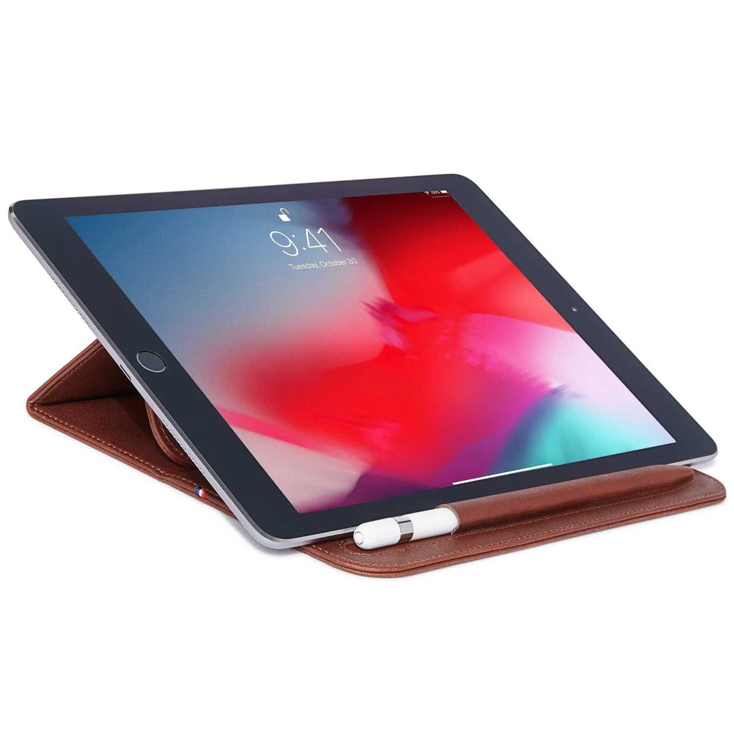 Leather Foldable Sleeve | Oak Brown | iPad - Image 31