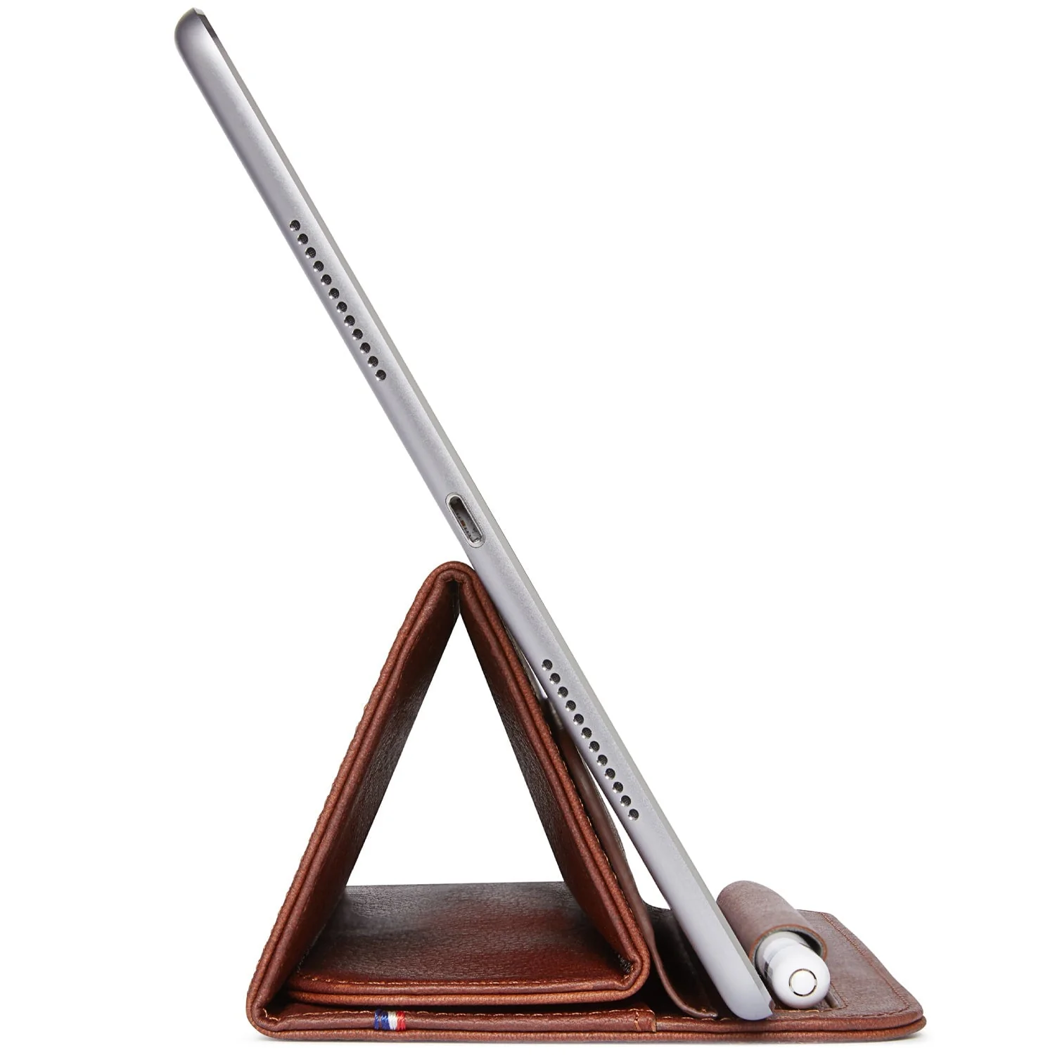 Leather Foldable Sleeve | Oak Brown | iPad - Image 7