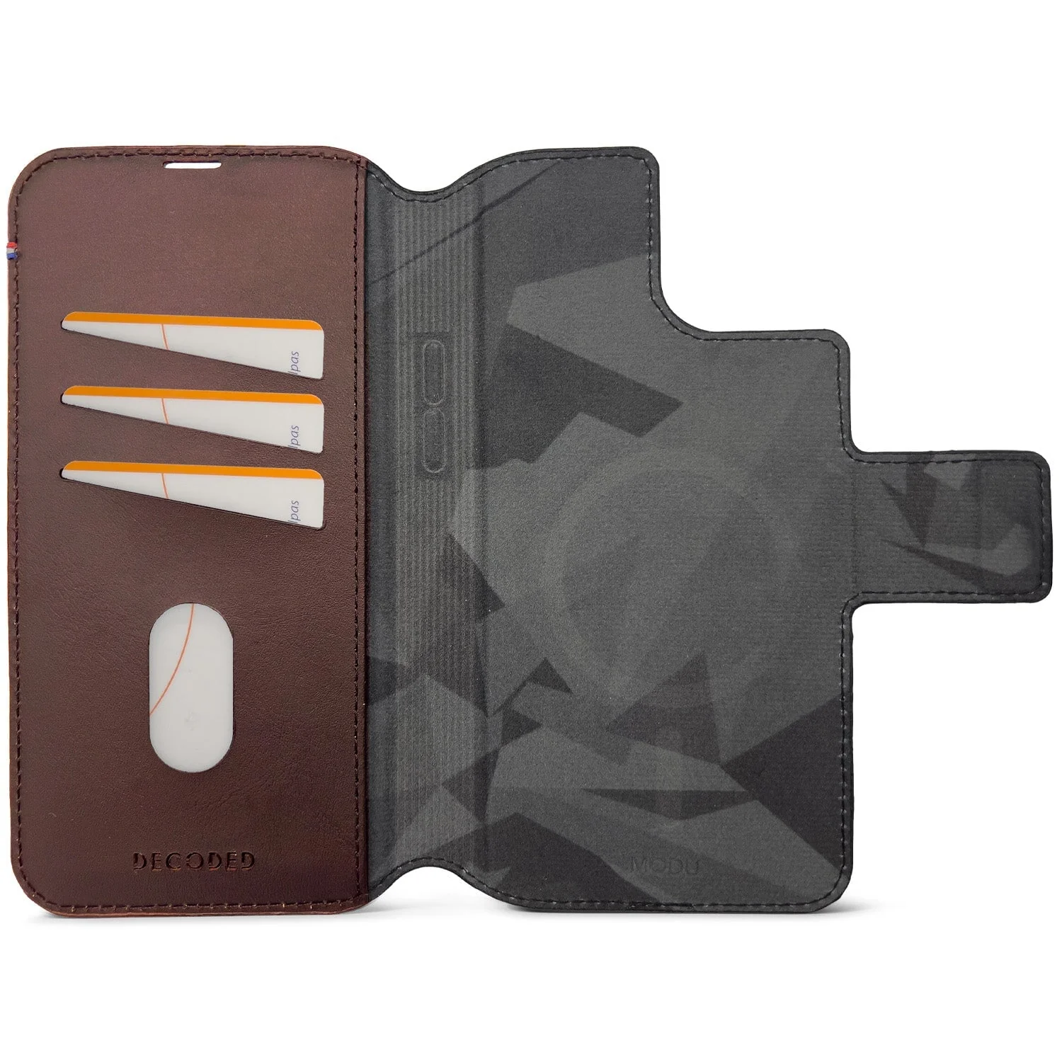 Leather Modu Wallet | Chocolate Brown - Image 12