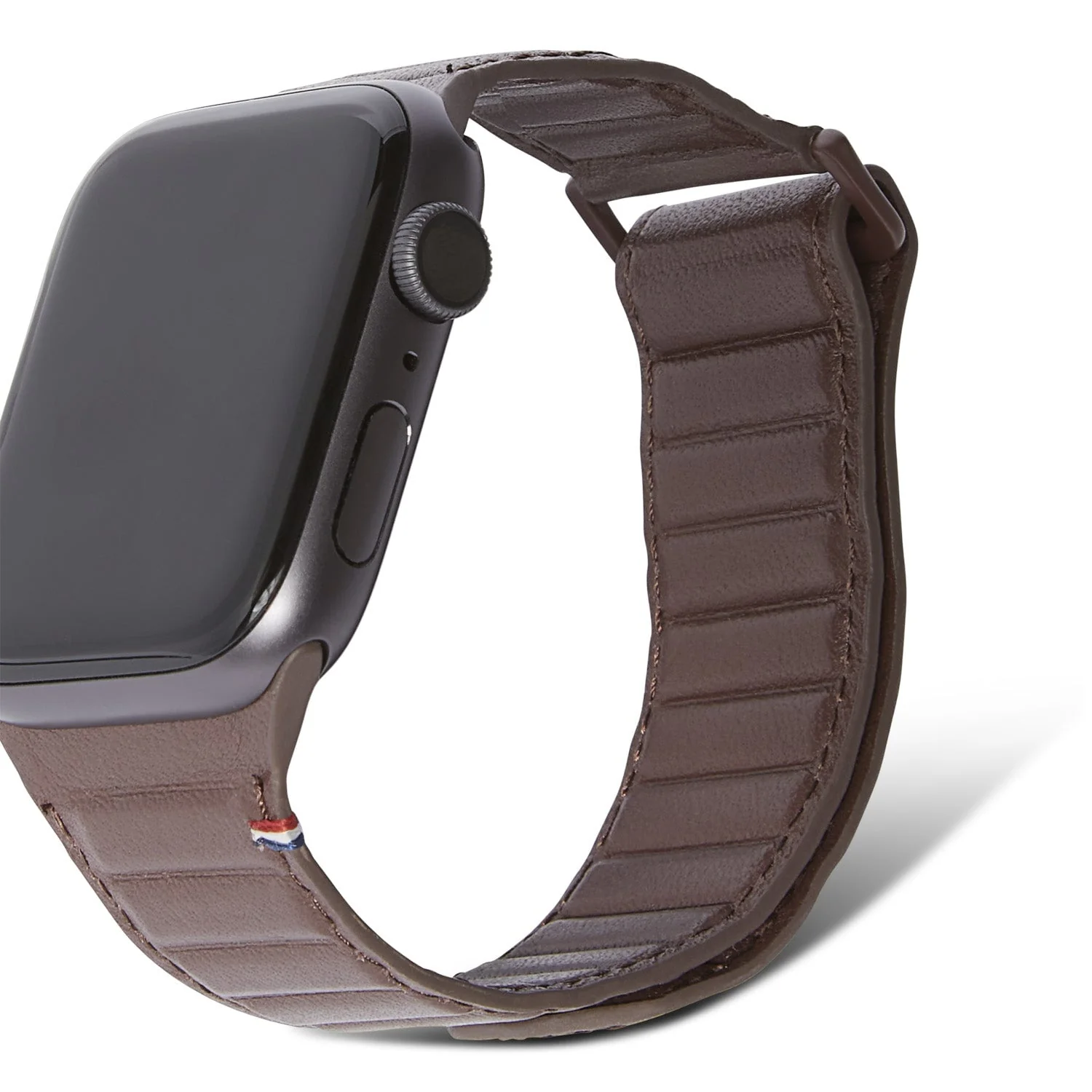 Leather Traction Strap Lite | Chocolate Brown | 44mm to 49mm | D22AWS44TSL1CHB - Image 3