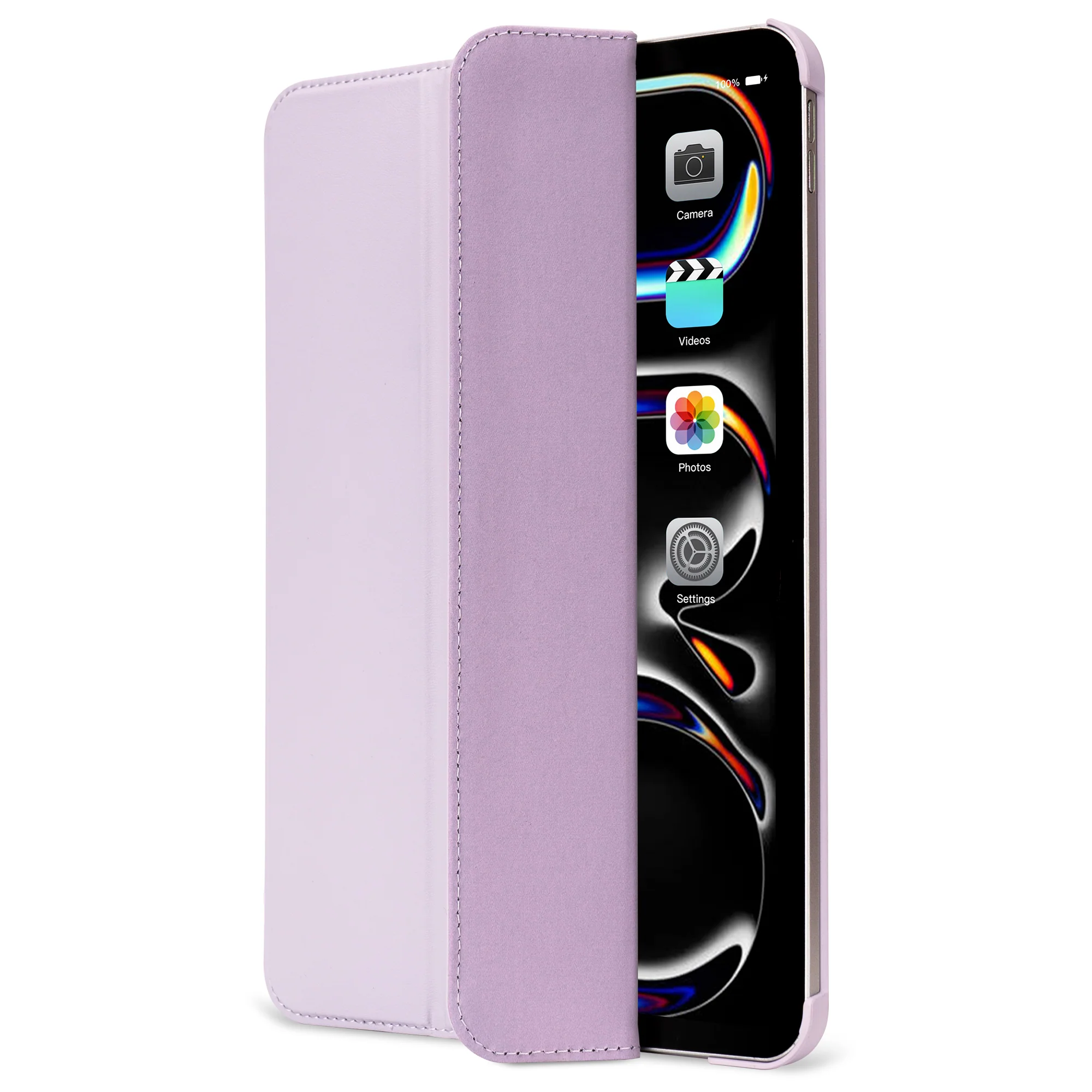 Textured Silicone Slim Cover | Lavender | iPad Pro 11" M4 & M5 | D24IPAP11SC1LR - Image 5