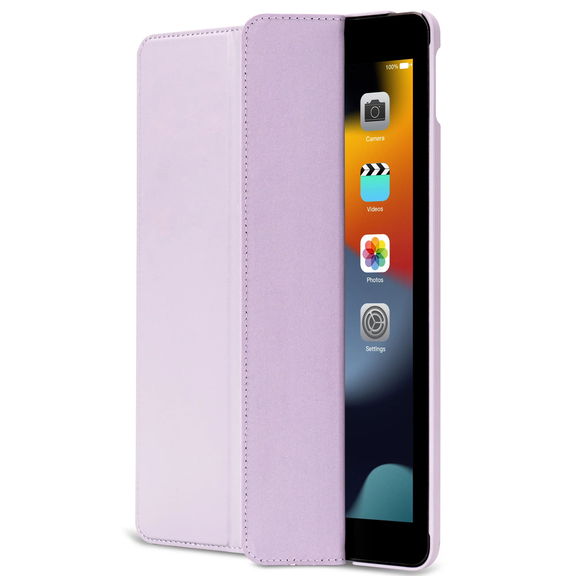 Textured Silicone Slim Cover | Lavender | iPad 7th-8th-9th gen | D24IPA102SC1LR - Image 5
