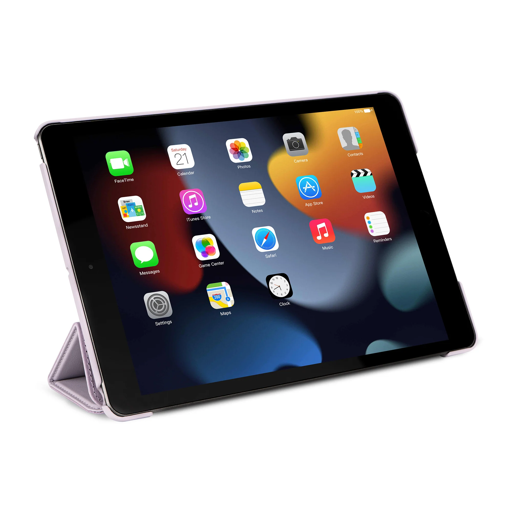 Textured Silicone Slim Cover | Lavender | iPad 7th-8th-9th gen | D24IPA102SC1LR - Image 8